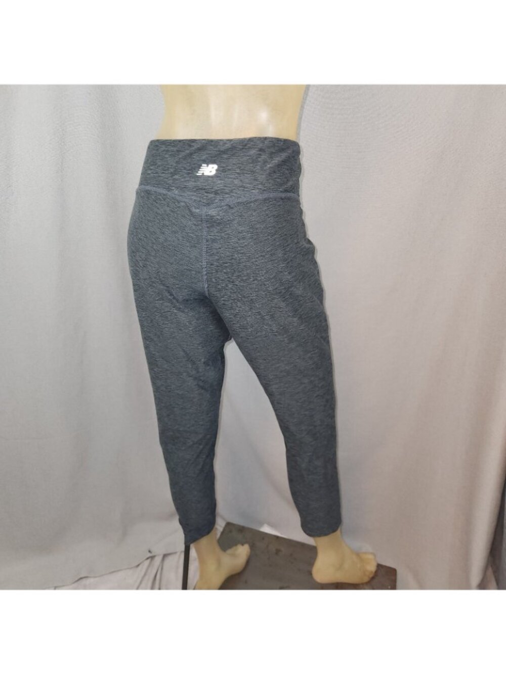 NB Dry New Balance Dark Gray Leggings Stretch Pants Yoga Pant XL XLARGE - Picture 4 of 7